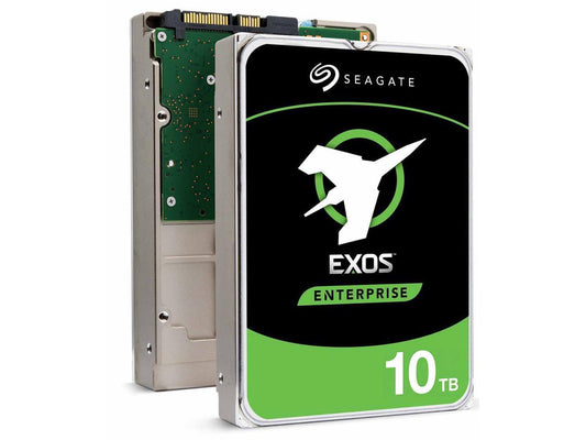 Seagate Exos Enterprise Capacity 3.5 ST10000NM0086 10TB 7200 RPM 256MB Cache SATA 6.0Gb/s 3.5" Hard Drives Bare Drive