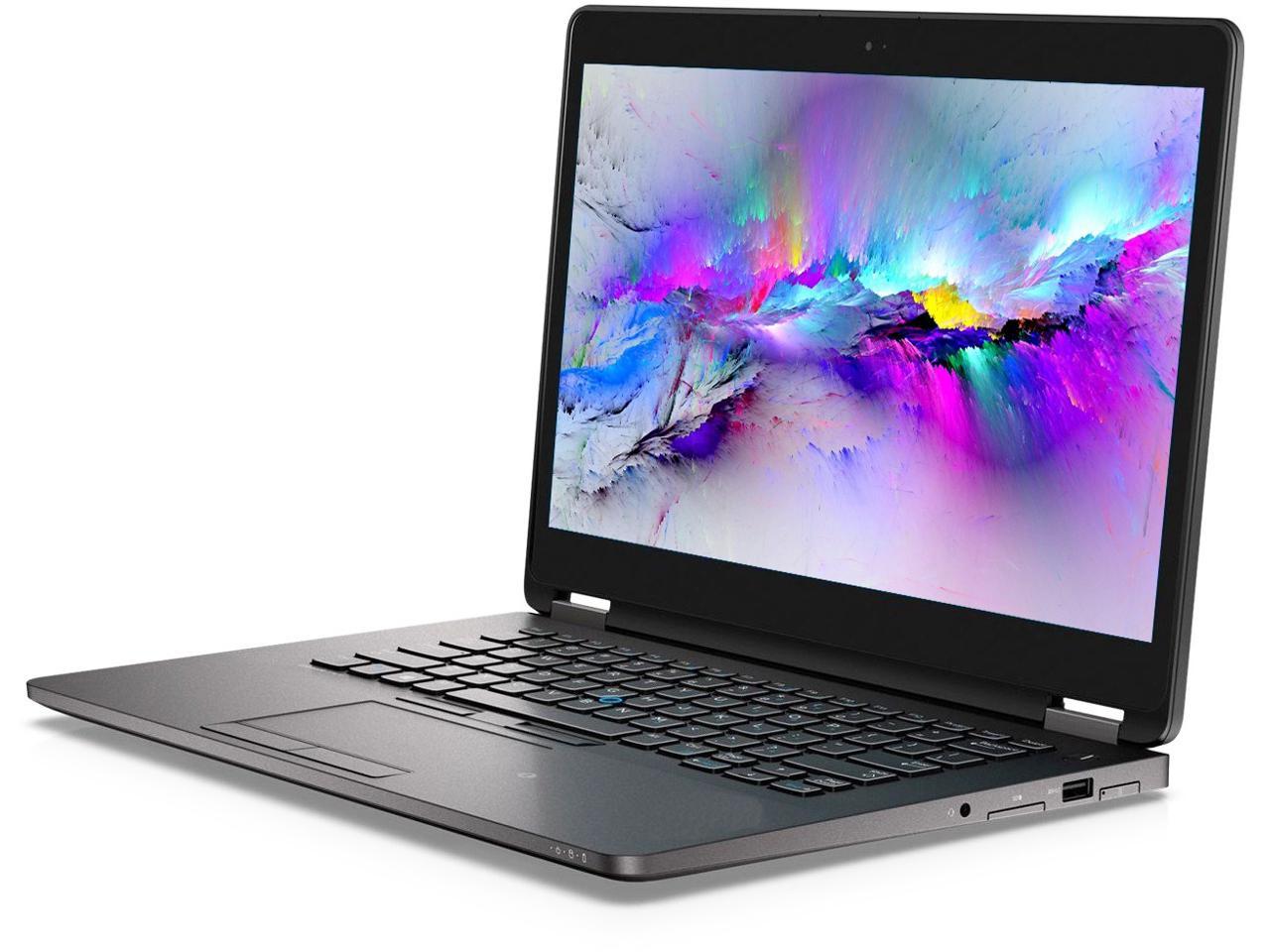 Dell Latitude E7470 14" Laptop, Intel Core i7 6600U 2.6Ghz, 8GB DDR4, 1TB M.2 SSD, 1080p FHD, HDMI, Webcam, Windows 10