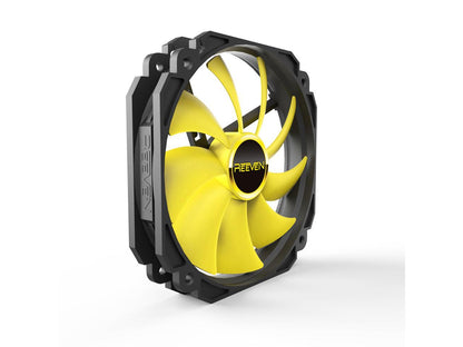 Reeven Coldwing14 High Airflow 140mm Case/CPU Heatsink Fan, 800rpm/3pin Connector