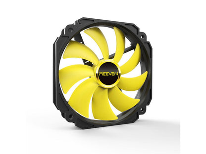 Reeven Coldwing14 High Airflow 140mm Case/CPU Heatsink Fan, 800rpm/3pin Connector