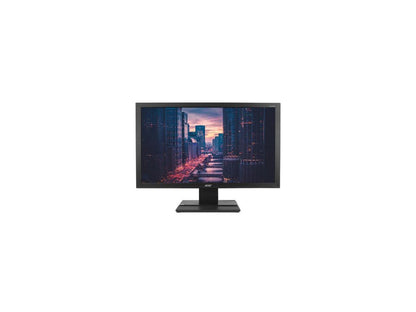 Acer Display V246HQL, 24" (23.6" Viewable Size) 60Hz 1920 x 1080 - FHD 16:9, 3K:1 - Contrast, 5MS GTG - Response, 1x VGA, 1x DVI, W/ Tilt Adjustment, BLACK