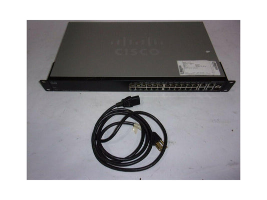 Cisco SF300-24 SRW224G4-K9 V01 Network Switch 24-Port 10/100