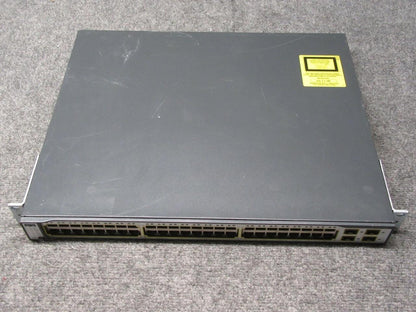 Cisco Catalyst 3750 Series PoE-48 Switch WS-C3750-48PS-S V05 *Tested*