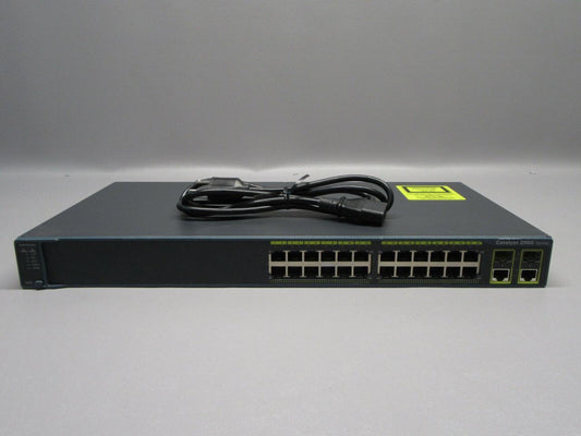 Cisco Catalyst 2960 Series 24-Port 10/100 Ethernet Switch WS-C2960-24TC-L V05