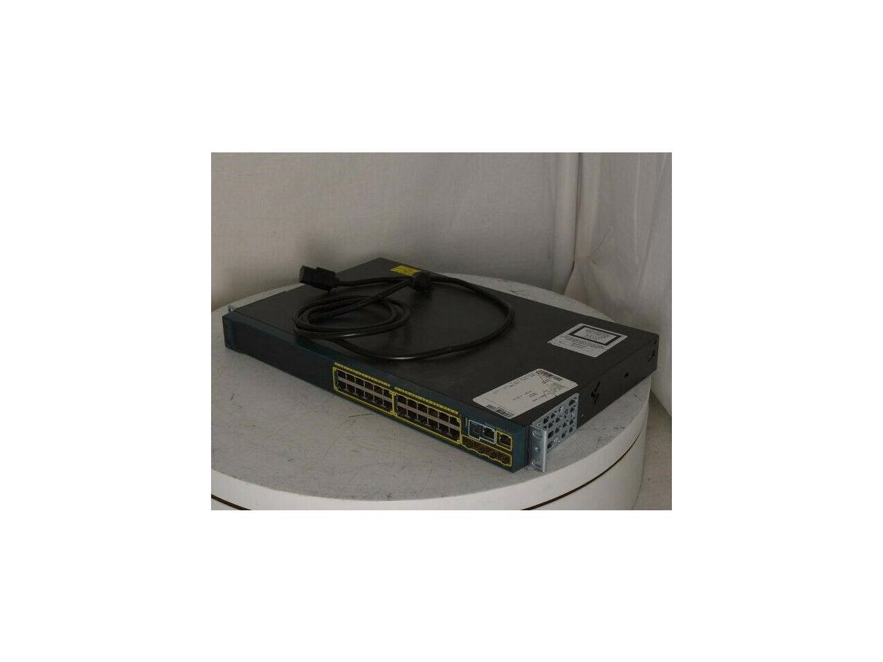 Cisco Catalyst 2960-S WS-C2960S-24PS-L V03 24-Port PoE Network Switch