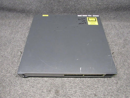 Cisco Catalyst 3750-E Series PoE-24 Ethernet Network Switch WS-C3750E-24PD-S V03