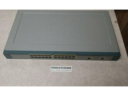 CISCO CATALYST EXPRESS 24 PORT NETWORK SWITCH 520 WS-CE520-24TT-K9 V01 TESTED!