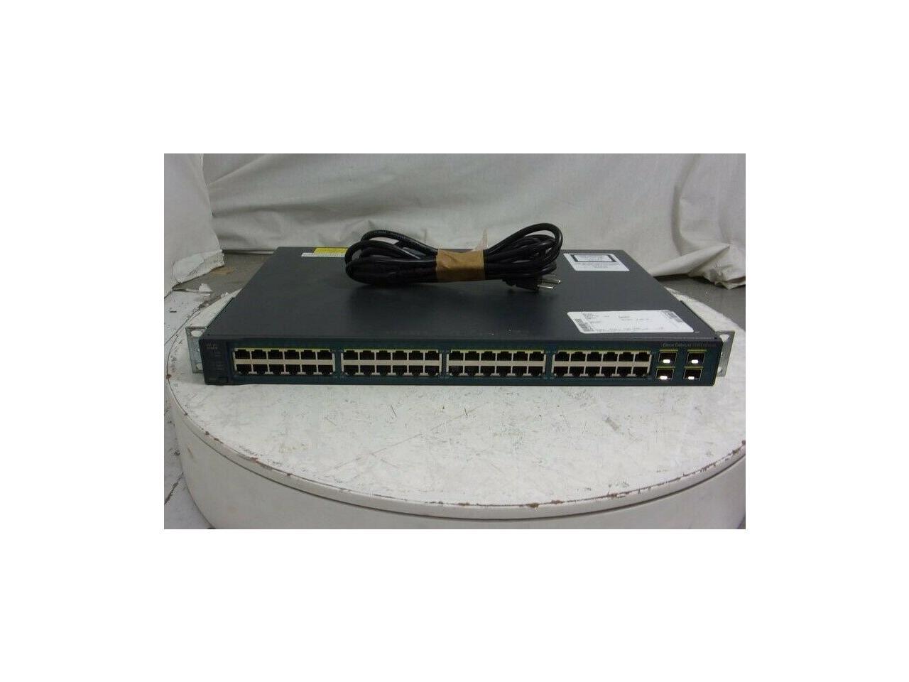 Cisco Catalyst 3560 V2 WS-C3560V2-48TS-S V08 10/100 Managed PoE Network Switch