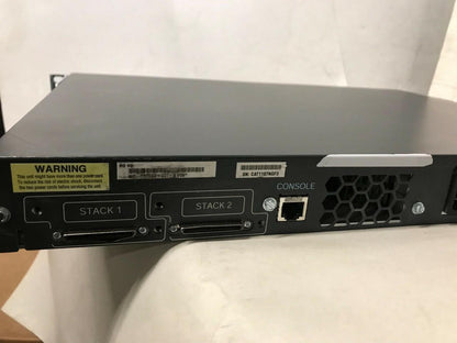 Cisco Catalyst 3750G WS-C3750G-24T-S 24 Port LAN Switch