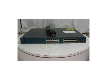 Cisco Catalyst 3560 WS-C3560-24PS-S V06 24 Port PoE Network Switch