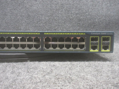 Cisco 2960 Series Catalyst WS-C2960-48TC-L V05 48-Port W/ Rack Mount *Tested*