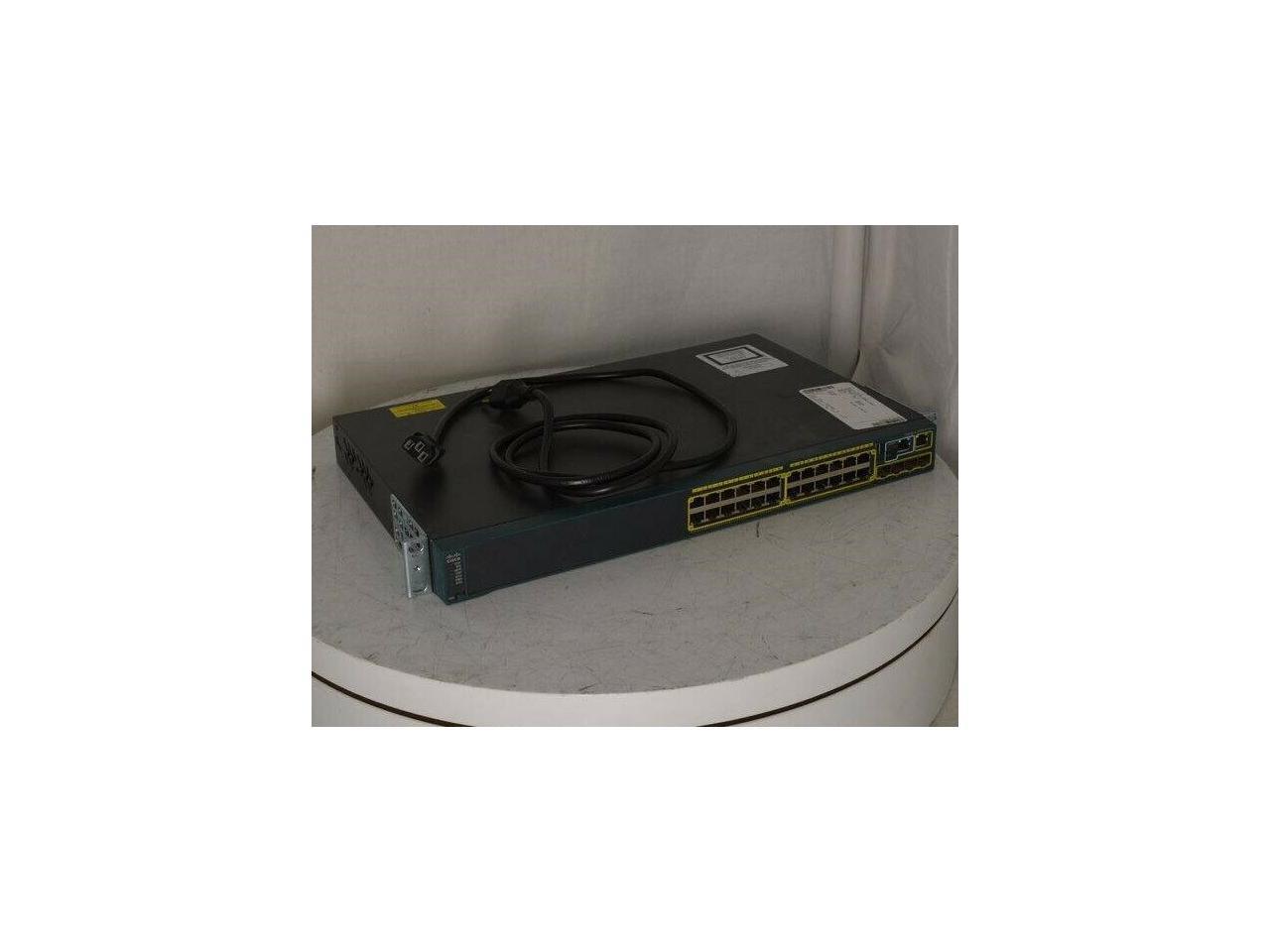 Cisco Catalyst 2960-S WS-C2960S-24PS-L V03 24-Port PoE Network Switch