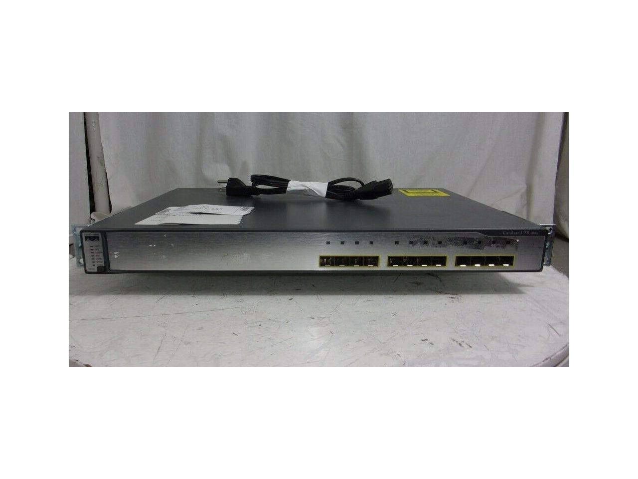 Cisco Catalyst 3750G Series WS-C3750G-12S-S V05 12-Port Switch