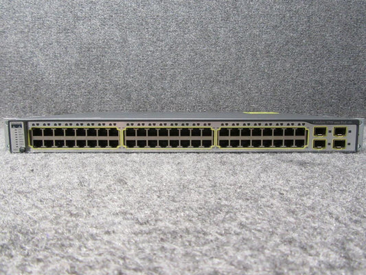 Cisco Catalyst 3750 Series PoE-48 Switch WS-C3750-48PS-S V05 *Tested*