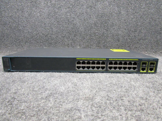 Cisco Catalyst 2960 Series 24-Port 10/100 Ethernet Switch WS-C2960-24TC-L V06