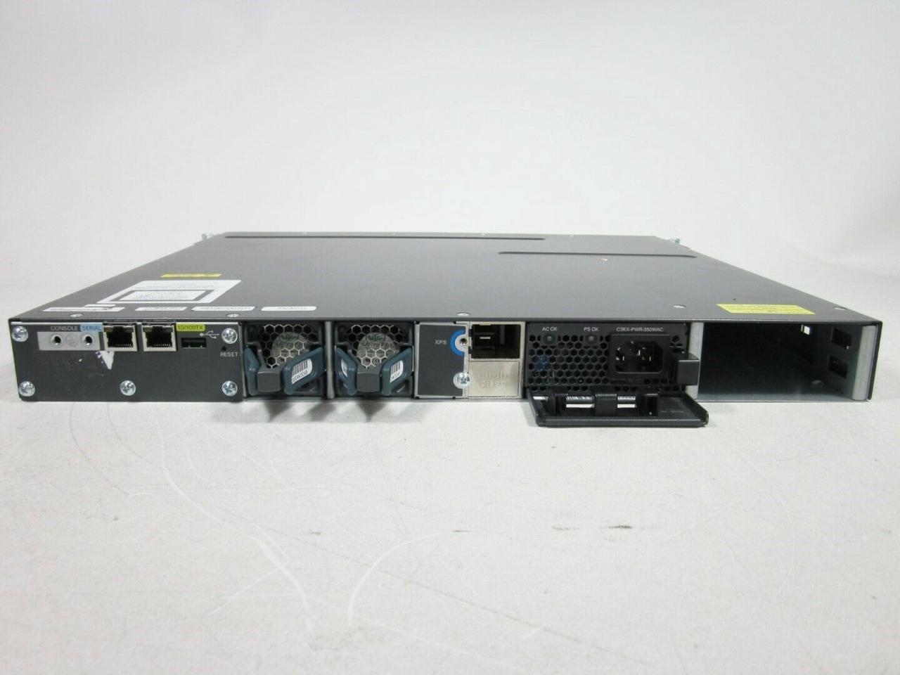 Cisco Catalyst 3560-X Series WS-C3560X-48T-S 48 Port Managed Gigabit Switch