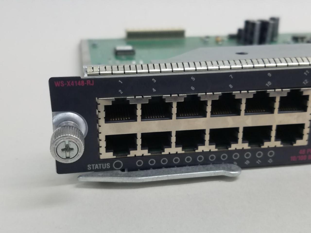 Cisco Catalyst 4500 WS-X4148-RJ 100Mb/s Fast Ethernet Switch Module