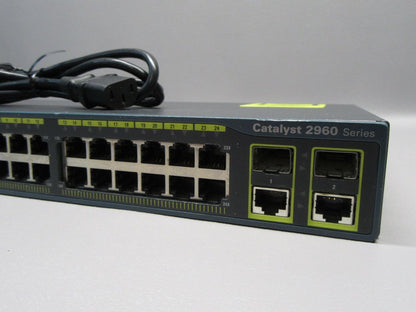 Cisco Catalyst 2960 Series 24-Port 10/100 Ethernet Switch WS-C2960-24TC-L V05