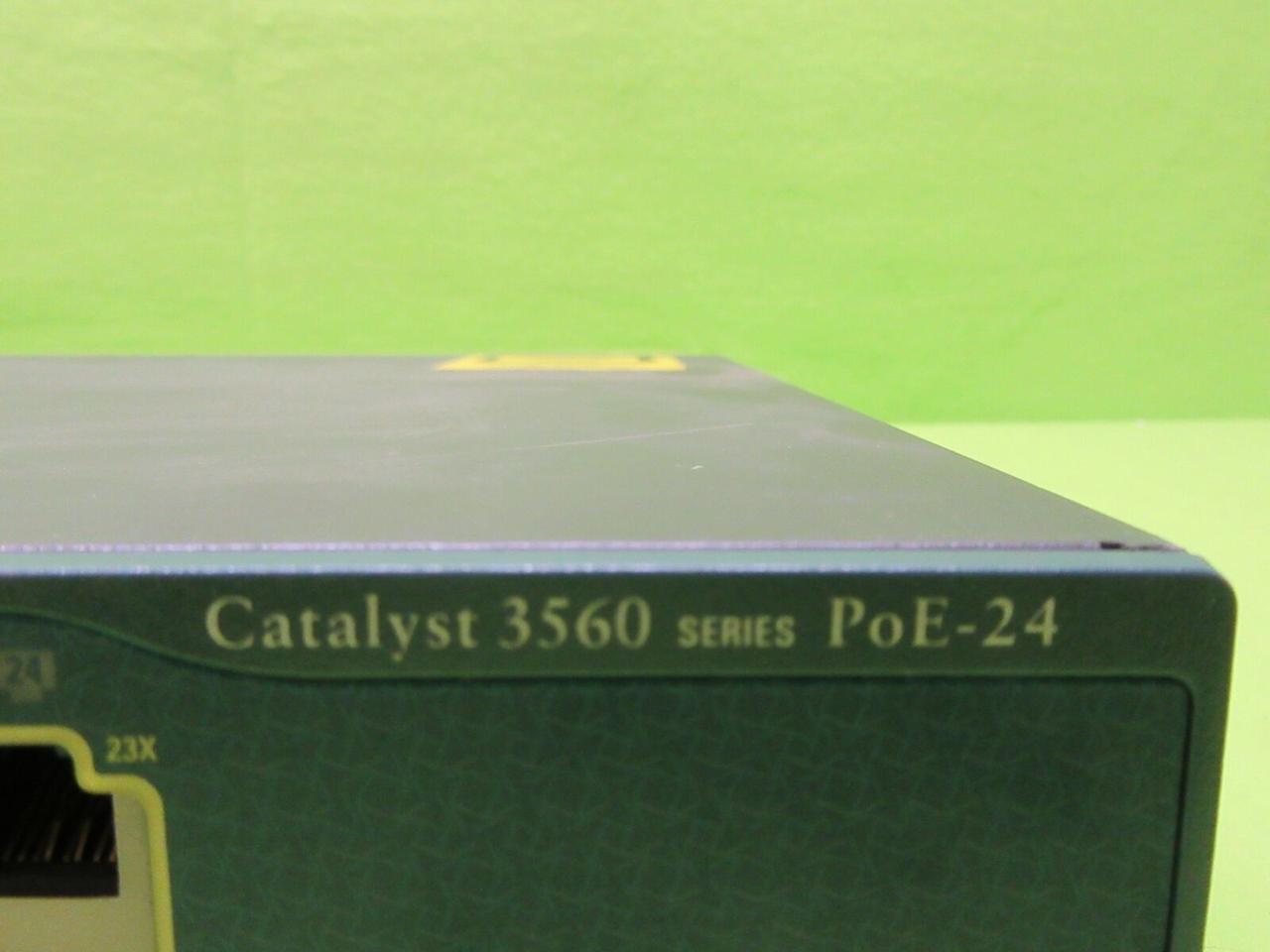 Cisco Catalyst 3560 Series PoE-24 24-Port Network Switch WS-C3560-24PS-S V06