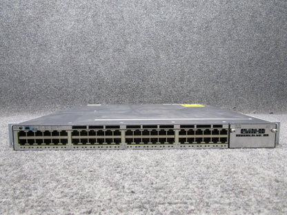 Cisco 3750-X Series WS-C3750X-48T V02 48-Port Networking Switch *No PSU*