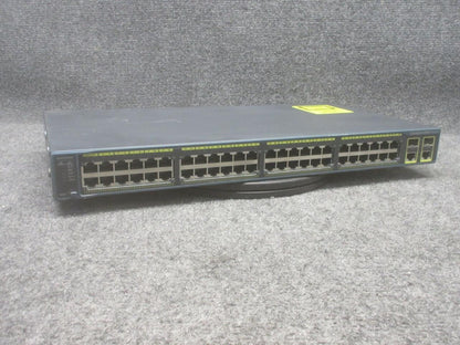 Cisco 2960 Series Catalyst WS-C2960-48TC-L V05 48-Port W/ Rack Mount *Tested*