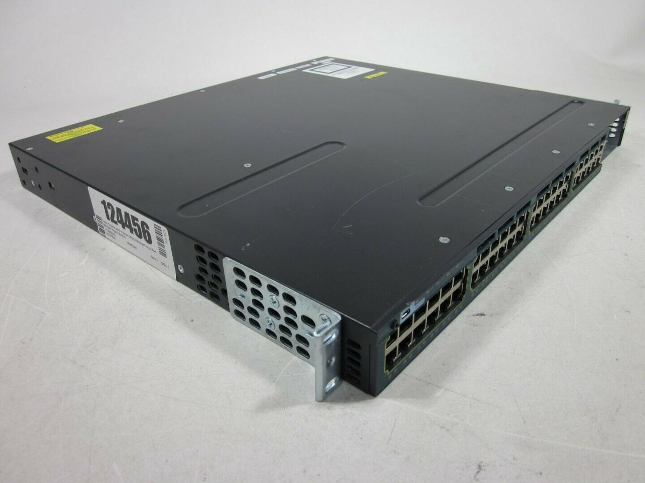 Cisco Catalyst 3560-X Series WS-C3560X-48T-S 48 Port Managed Gigabit Switch