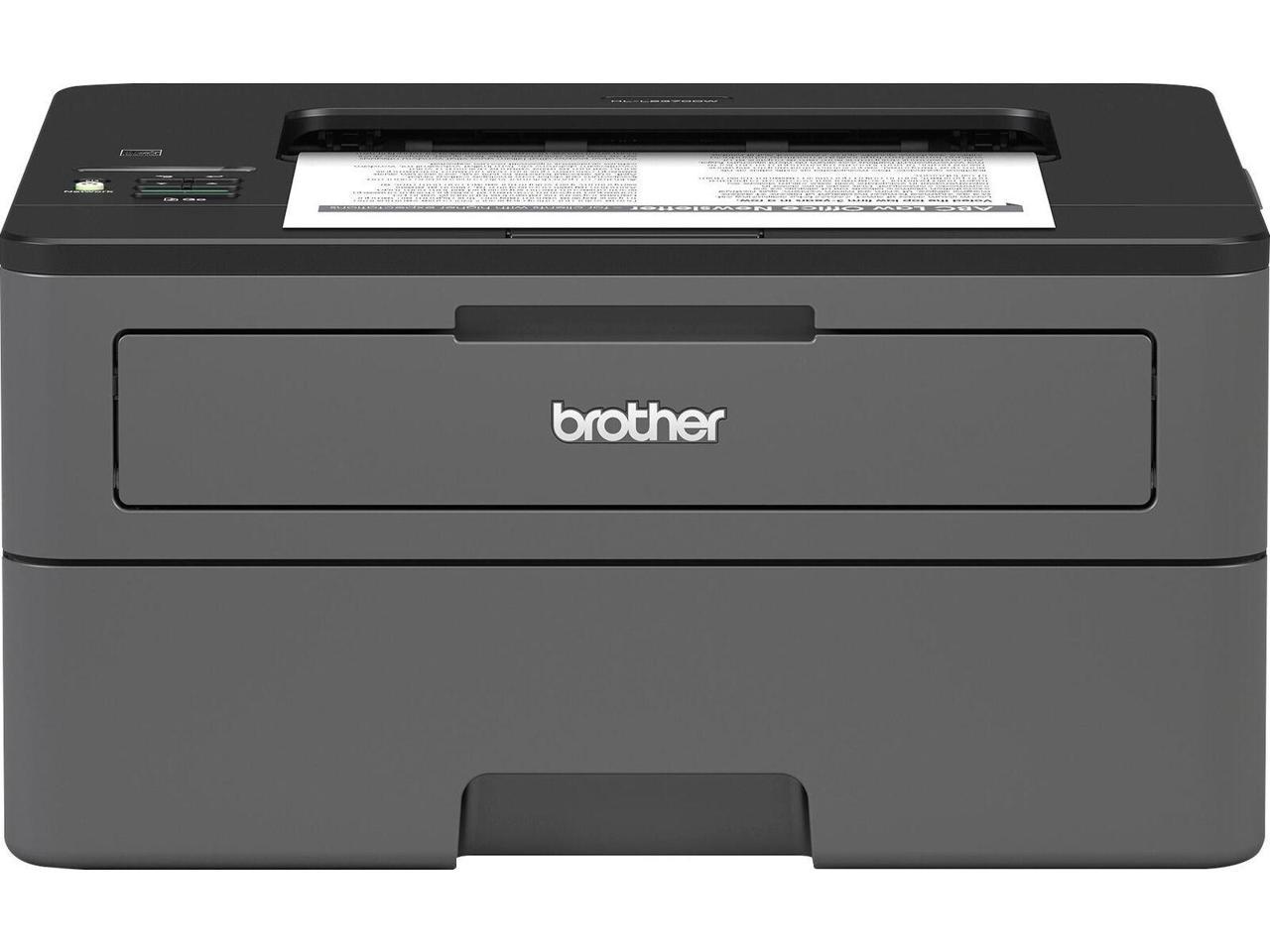 Brother HL-L2370DW Wireless Monochrome (Black and White) Laser Printer + ZoomSpeed Bundle