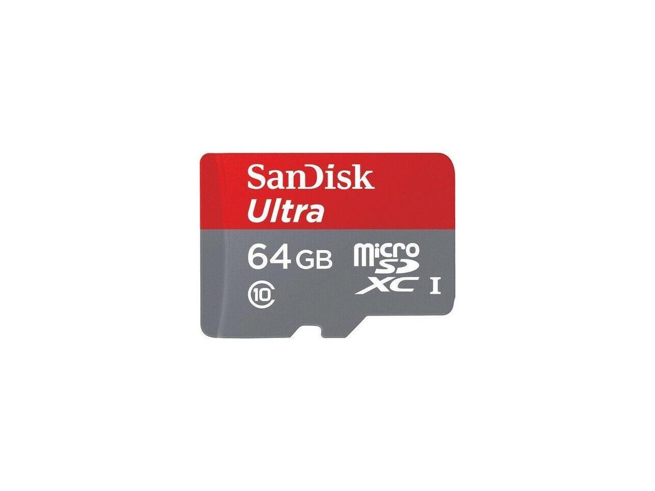 NEW SanDisk SDSQUNC-064G-AN6IA 64GB Ultra microSDXC Card 64 GB AN6IA ULTRA uSD