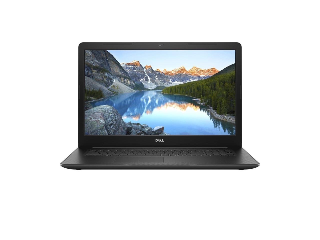 Dell Inspiron 3000 3780 17.3" Notebook - 1920 x 1080 - Core i7 i7-8565U - 8 GB RAM - 2 TB HDD - Black - Windows 10 Home 64-bit - Intel UHD Graphics 620 - In-plane Switching (IPS) Technology - Int