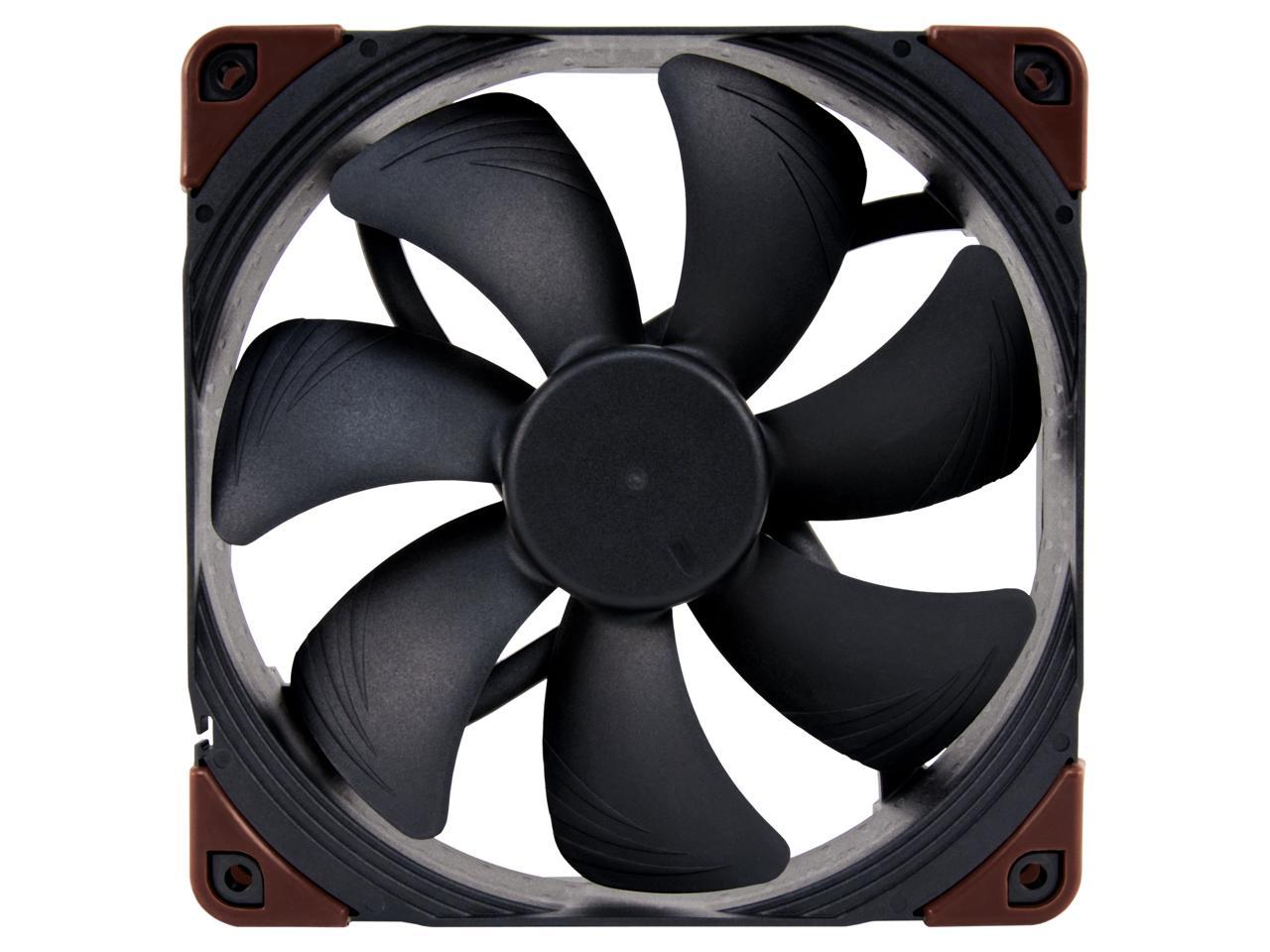 Noctua NF-A14 iPPC-3000 PWM, Heavy Duty Cooling Fan, 4-Pin, 3000 RPM (140mm, Black)