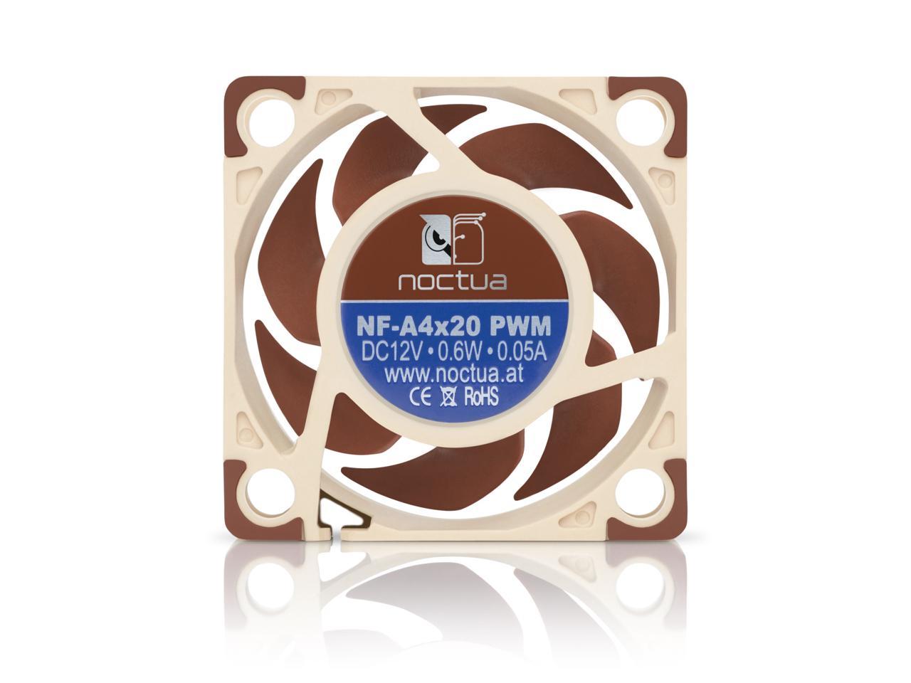 Noctua NF-A4x20 PWM, Premium Quiet Fan, 4-Pin (40x20mm, Brown)