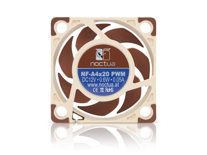 Noctua NF-A4x20 PWM, Premium Quiet Fan, 4-Pin (40x20mm, Brown)