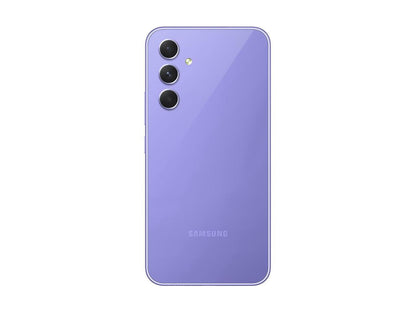 Samsung Galaxy A54 5G A546E 128GB Dual SIM GSM Unlocked Android Smartphone (Latin Variant/US Compatible LTE) - Awesome Violet
