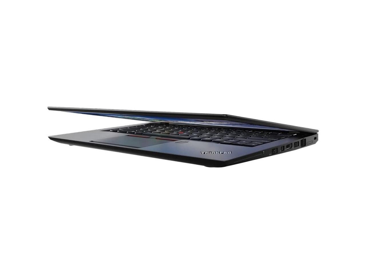 Lenovo ThinkPad T460 14.0-in Laptop - Intel Core i5 6300U 6th Gen 2.40 GHz 8GB 256GB SSD Windows 10 Pro 64-Bit - Webcam