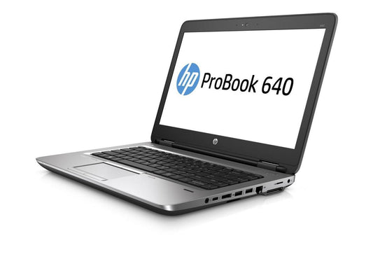 HP ProBook 640 G2 14.0-in Laptop - Intel Core i5 6200U 6th Gen 2.30 GHz 8GB 256GB SSD DVD-RW Windows 10 Pro 64-Bit - Webcam, Touchscreen