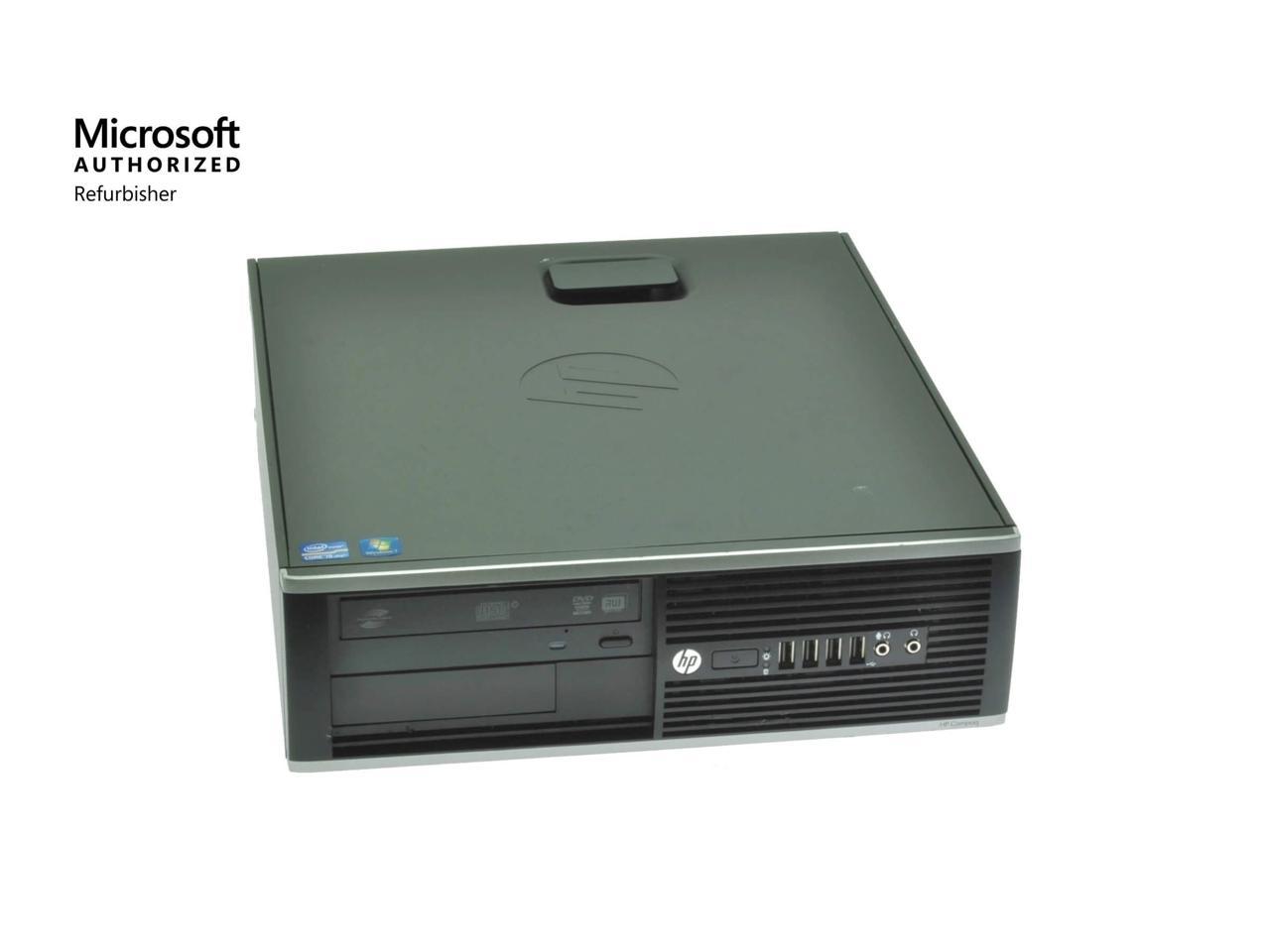 HP Compaq 8200 Elite SFF PC - Intel Core i5 2400 2nd Gen 3.1 GHz 16GB 512GB SSD DVD-RW Windows 10 Pro 64-Bit