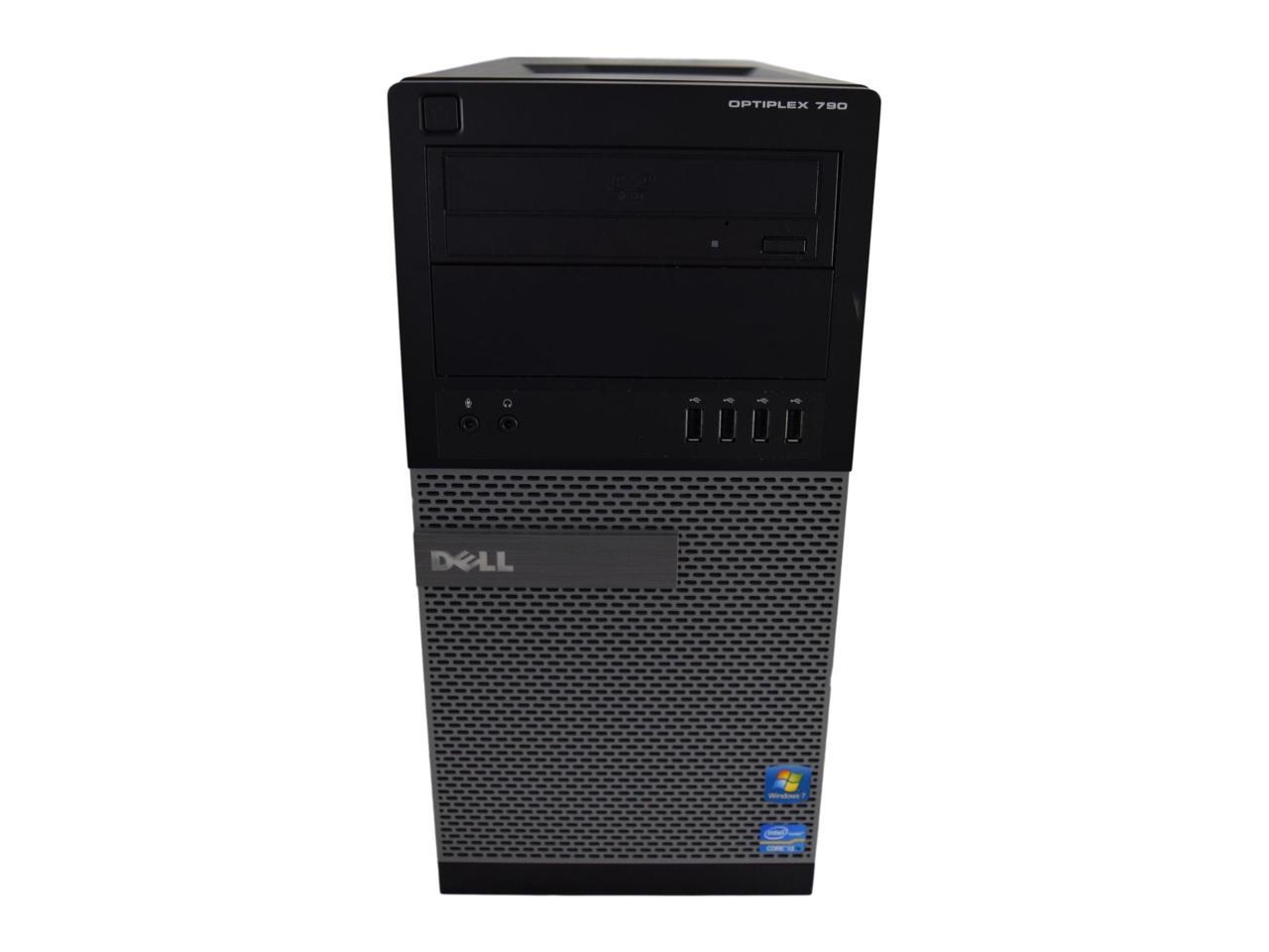 Dell Optiplex 790 MT PC - Intel Core i5 2400 2nd Gen 3.1 GHz 8GB 500GB HDD DVD-RW Windows 10 Pro 64-Bit