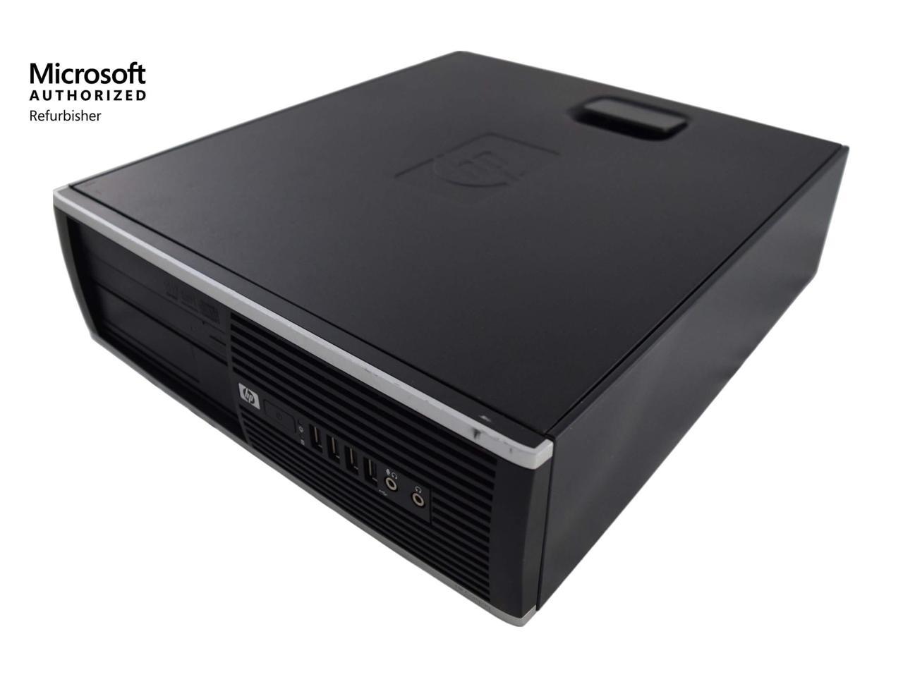 HP Compaq 8100 Elite SFF PC - Intel Core i5 650 1st Gen 3.2 GHz 8GB 1TB HDD DVD-ROM Windows 10 Pro 64-Bit