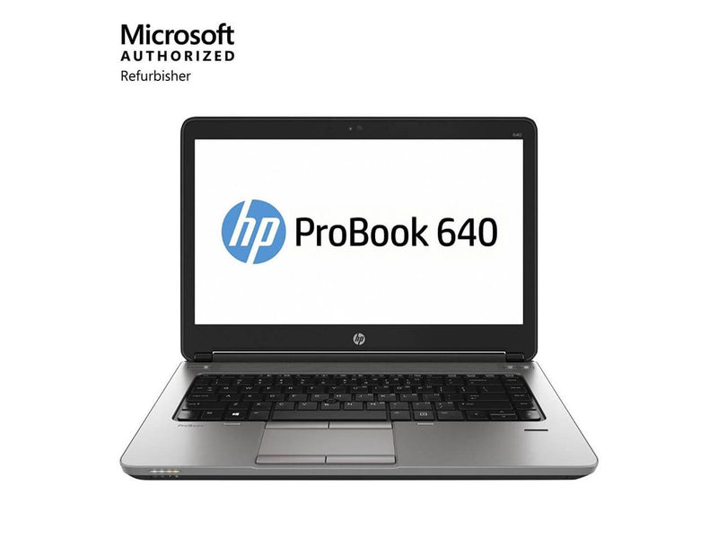 HP Probook 640 G1 14.0 in Laptop - Intel Core i5 4300M 4th Gen 2.6 GHz 8GB 1TB HDD Windows 10 Home 64-Bit - Webcam