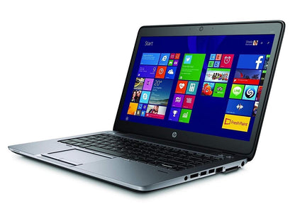 HP Elitebook 840 G2 14.0" Laptop - Intel Core i5 5300U 5th Gen 2.3 GHz 8GB 256GB SSD Windows 10 Pro 64-Bit - Webcam