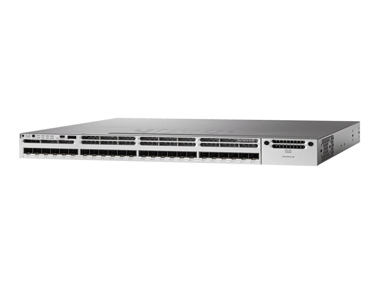 Cisco Catalyst WS-C3850-24XS Layer 3 Switch