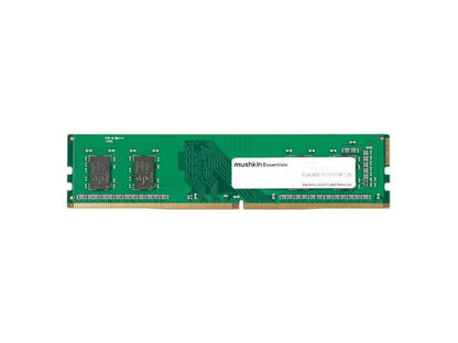 Mushkin 8GB (1X8) Essentials DDR4 2666MHz PC4-21300 DIMM Desktop Memory Model MES4U266KF8G