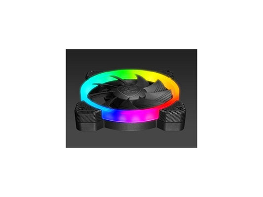 cougar hydraulic vortex rgb fcb 120 mm cooling fan with support for cougar core box