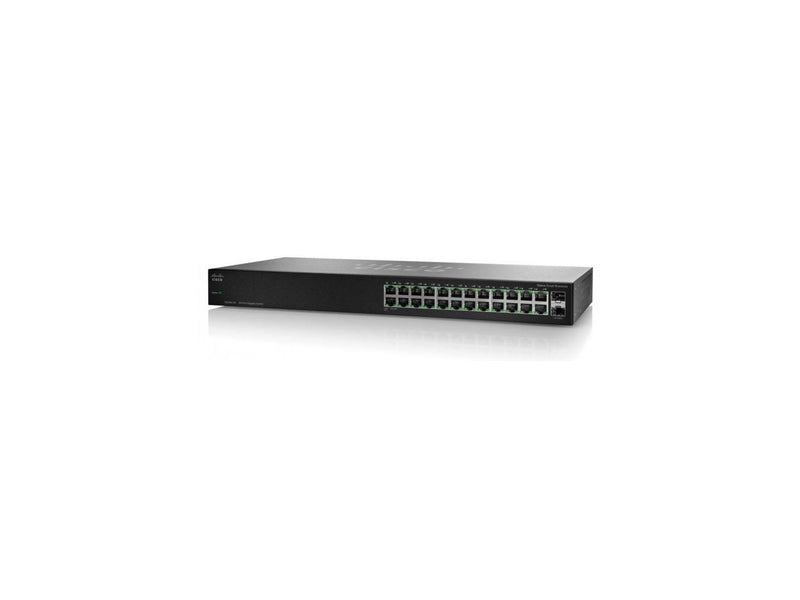 CISCO SG110-24-EU 24-Port Gigabit Ethernet Desktop Unmanaged Network Switch