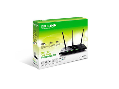 TP-Link Archer C7 v2 AC1750 802.11ac Wireless Dual Band Gigabit Router, 2.4/5GHz