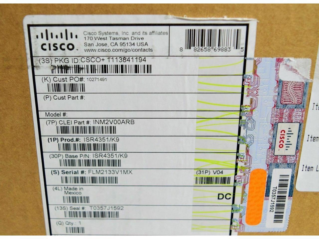 Cisco 4351 Router