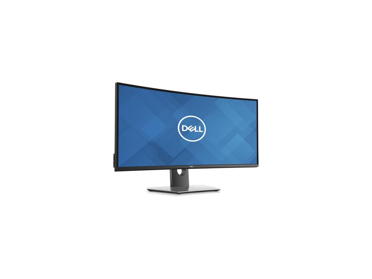 Dell UltraSharp U3419W 34" Curved USB-C Monitor, IPS, 3440x1440 UWQHD, 5ms (GTG), 2xHDMI, DP, USB 3.0, USB Type-C, Tilt, Swivel, Height adjustable