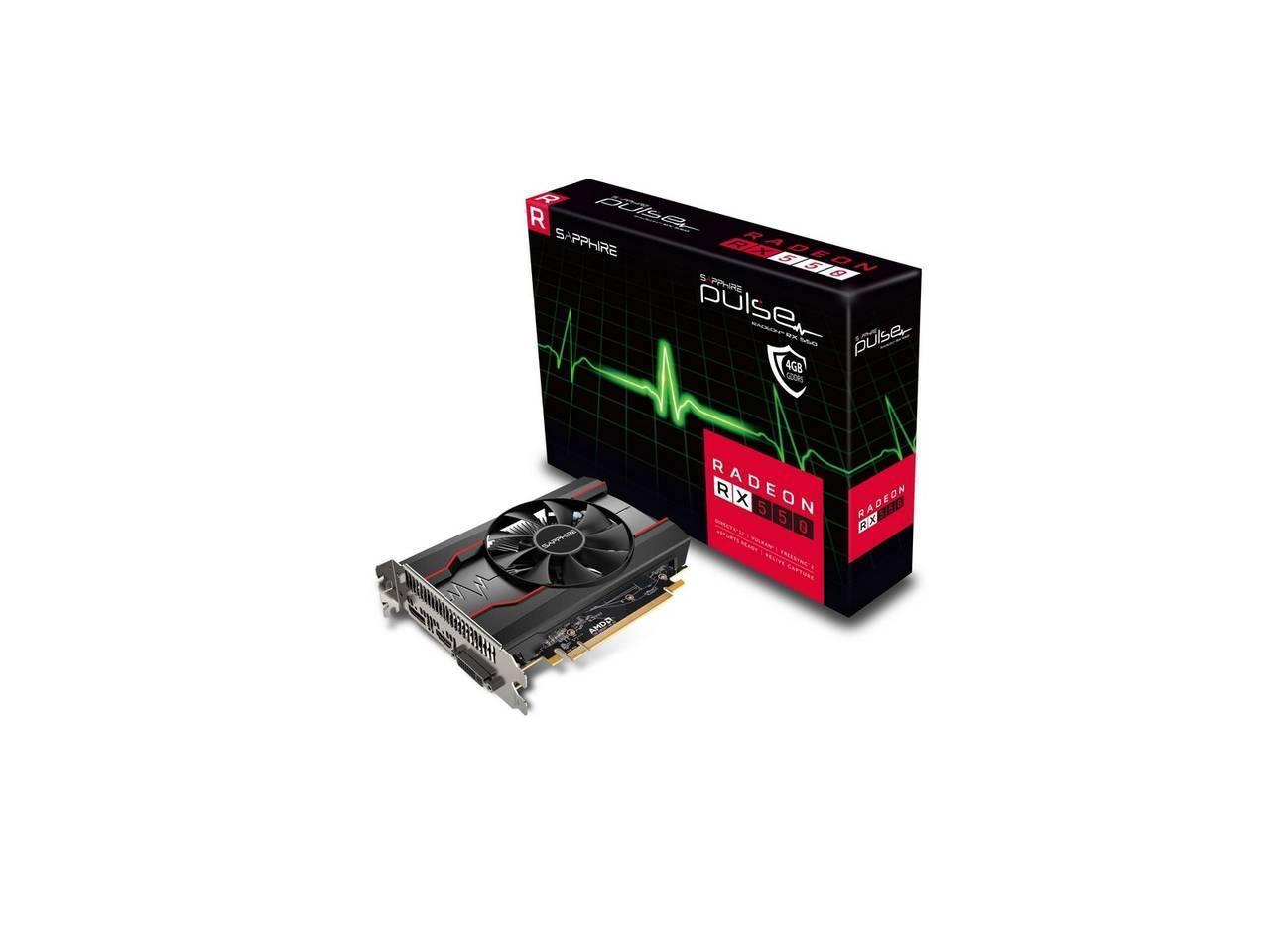 Sapphire 11268-01-20G Radeon 4 GB Display Port Peripheal Component Interconnect - Express Video Card