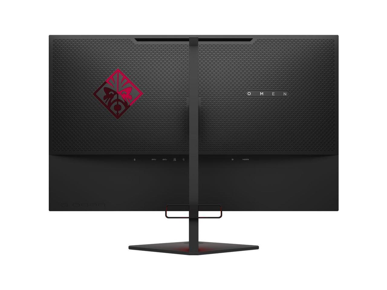 HP Omen 27" Gaming Monitor Black, 165Hz 1ms, G-sync, TN Panel, Height Adjustable, HDMI/Display Port/USB 3.0 x 2