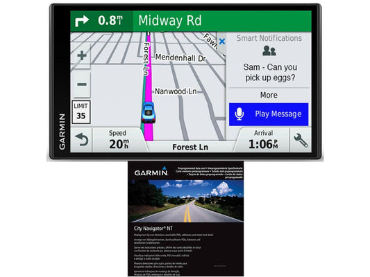 Garmin DriveSmart 61 NA LMT-S 6.95" GPS w/ Smart Features - Europe GPS